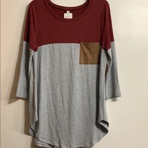 Zenana Premium 3/4 sleeve top